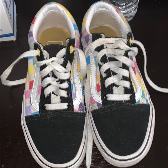Vans Shoes - Rainbow old skool vans